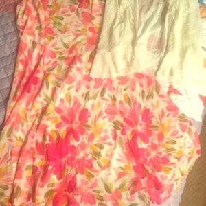 Spring Floral Dress w mini duster